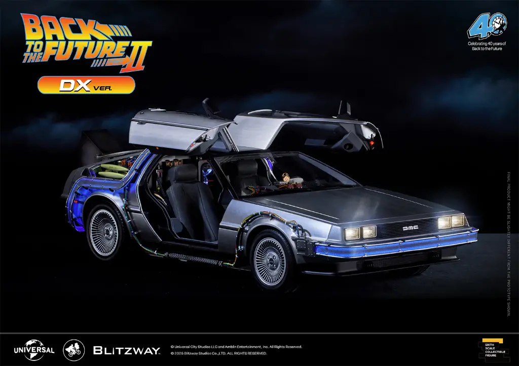 Delorean 1/6 "Back to the Future Part II" BLITZWAY - PREVENTA