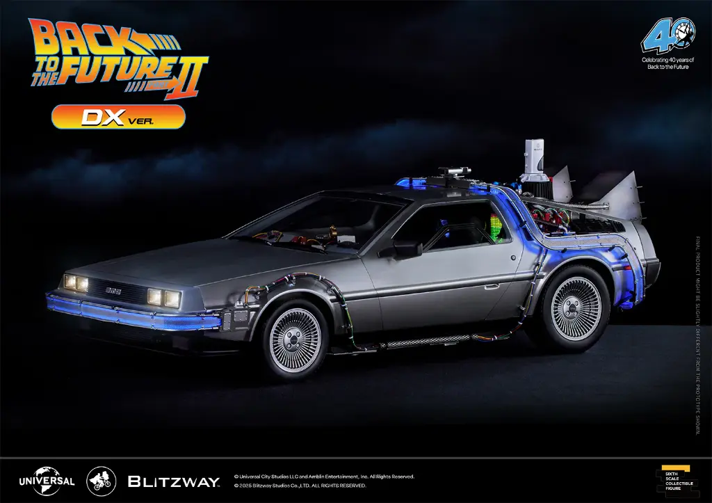 Delorean 1/6 "Back to the Future Part II" BLITZWAY - PREVENTA