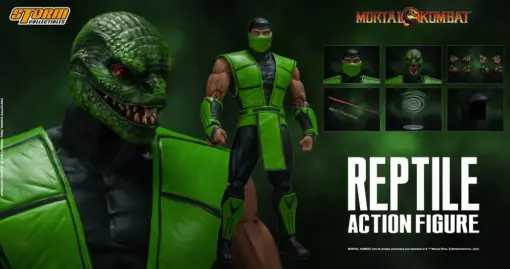 Reptile "Mortal Kombat" 1/12- STORM COLLECTIBLES