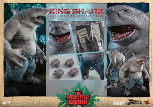 King Shark The Suicide Squad - HOT TOYS