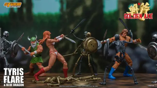 Tyris Flare & Blue Dragon "Golden Axe", Storm Collectibles