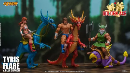 Tyris Flare & Blue Dragon "Golden Axe", Storm Collectibles