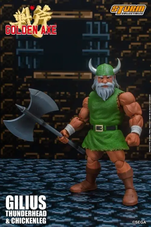Gilius Thunderhead & Chicken Leg "Golden Axe" - STORM COLLECTIBLES