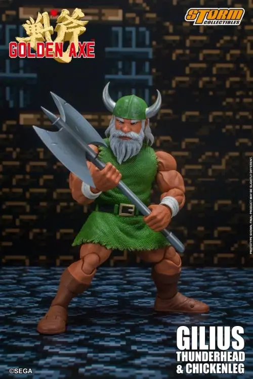 Gilius Thunderhead & Chicken Leg "Golden Axe" - STORM COLLECTIBLES