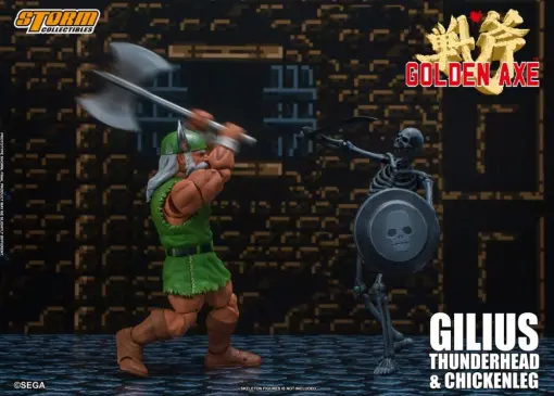 Gilius Thunderhead & Chicken Leg "Golden Axe" - STORM COLLECTIBLES