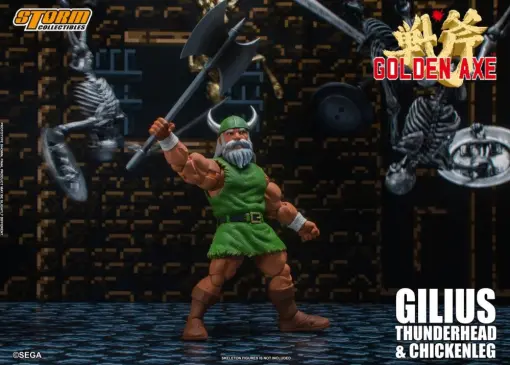 Gilius Thunderhead & Chicken Leg "Golden Axe" - STORM COLLECTIBLES