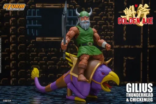 Gilius Thunderhead & Chicken Leg "Golden Axe" - STORM COLLECTIBLES