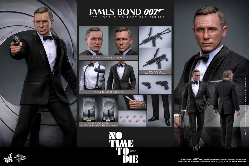 James Bond "No Time To Die 2021" HOT TOYS - PREVENTA