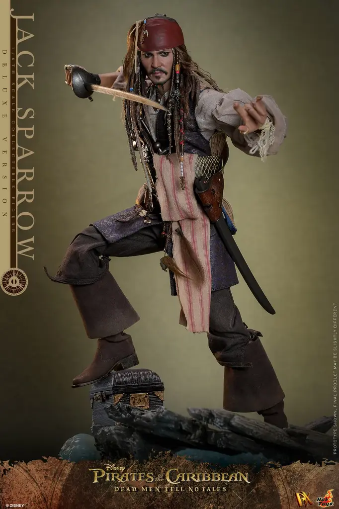Jack Sparrow (Deluxe Version)  - Hot Toys