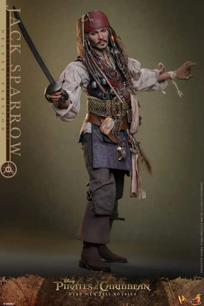 Jack Sparrow (Deluxe Version)  - Hot Toys