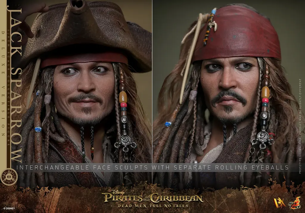 Jack Sparrow (Deluxe Version)  - Hot Toys