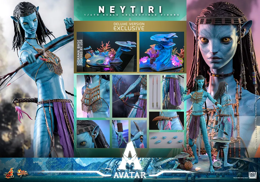 Neytiri Avatar The Way of Water Deluxe Version - HOT TOYS - PREVENTA