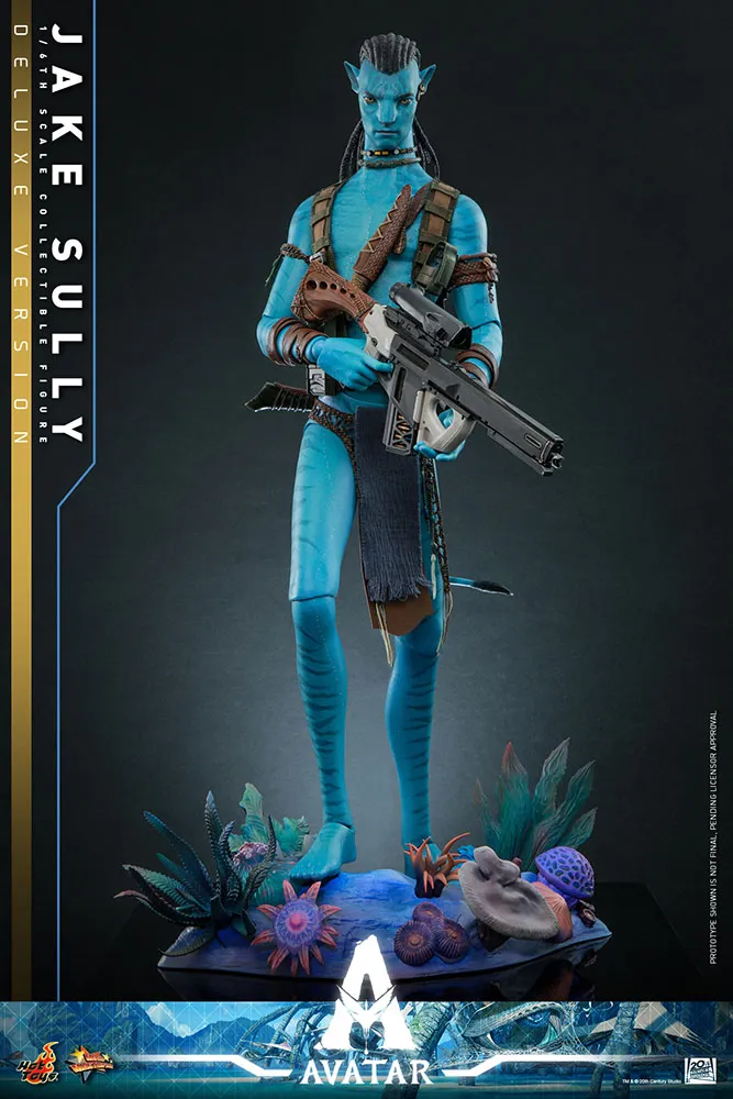 Jake Sully Avatar The Way of Water Deluxe Version - HOT TOYS