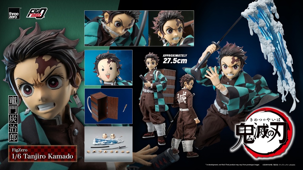 Demon Slayer: Kimetsu no Yaiba Tanjiro Kamado - THREEZERO - PREVENTA