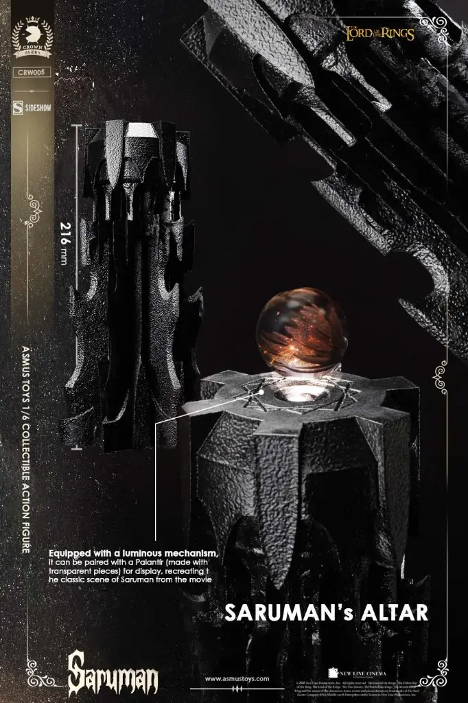 Saruman "The Lord of the Rings" ASMUS COLLECTIBLE TOYS - PREVENTA