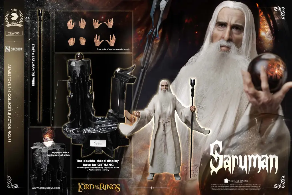 Saruman "The Lord of the Rings" ASMUS COLLECTIBLE TOYS - PREVENTA