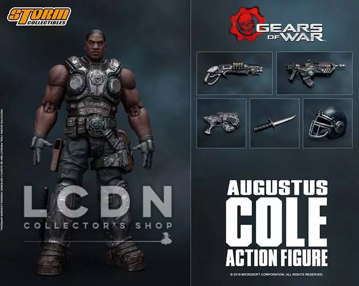 Augustus Cole "Gears of War" 1/12 - STORM COLLECTIBLES