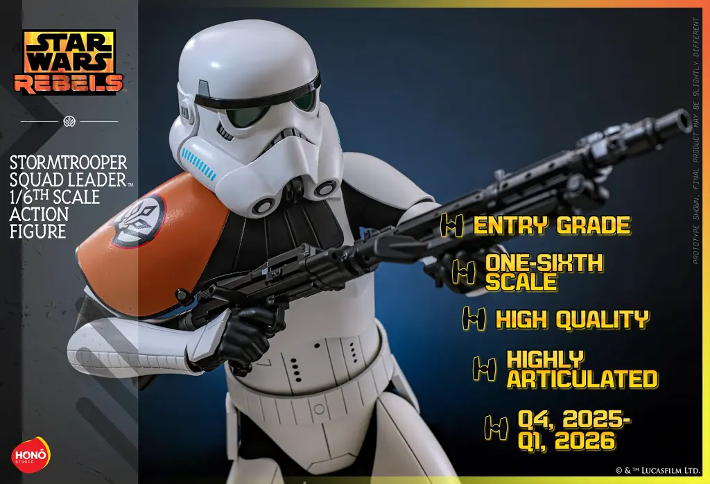 Stormtrooper Squad Leader "Star Wars: Rebels" HONŌ STUDIO COLLECTIBLES - PREVENTA