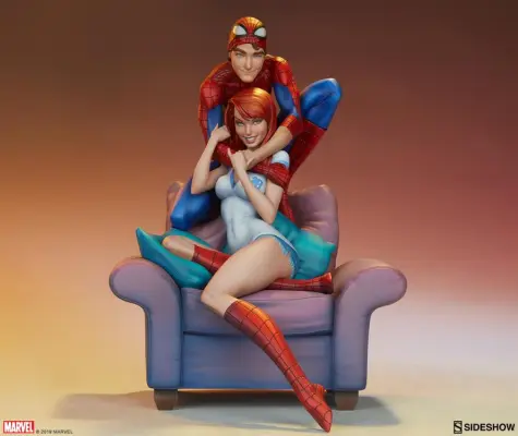 Spider-Man and Mary Jane Maquette - SIDESHOW