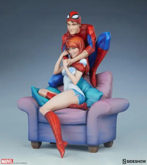 Spider-Man and Mary Jane Maquette - SIDESHOW
