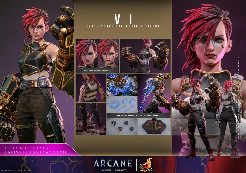 Vi Arcane League of Leguends - HOT TOYS - PREVENTA 