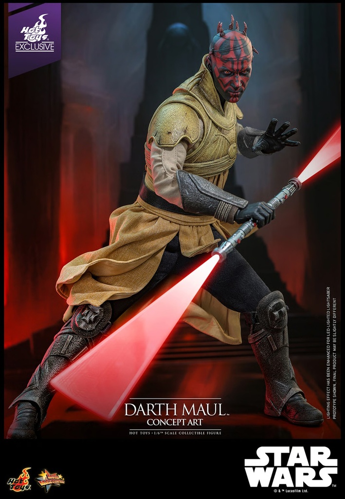 Darth Maul (Concept Art) EXCLUSIVE  "Star Wars: Episode I The Phantom Menace" HOT TOYS – PREVENTA 