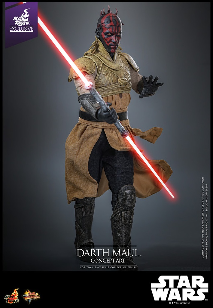 Darth Maul (Concept Art) EXCLUSIVE  "Star Wars: Episode I The Phantom Menace" HOT TOYS – PREVENTA 