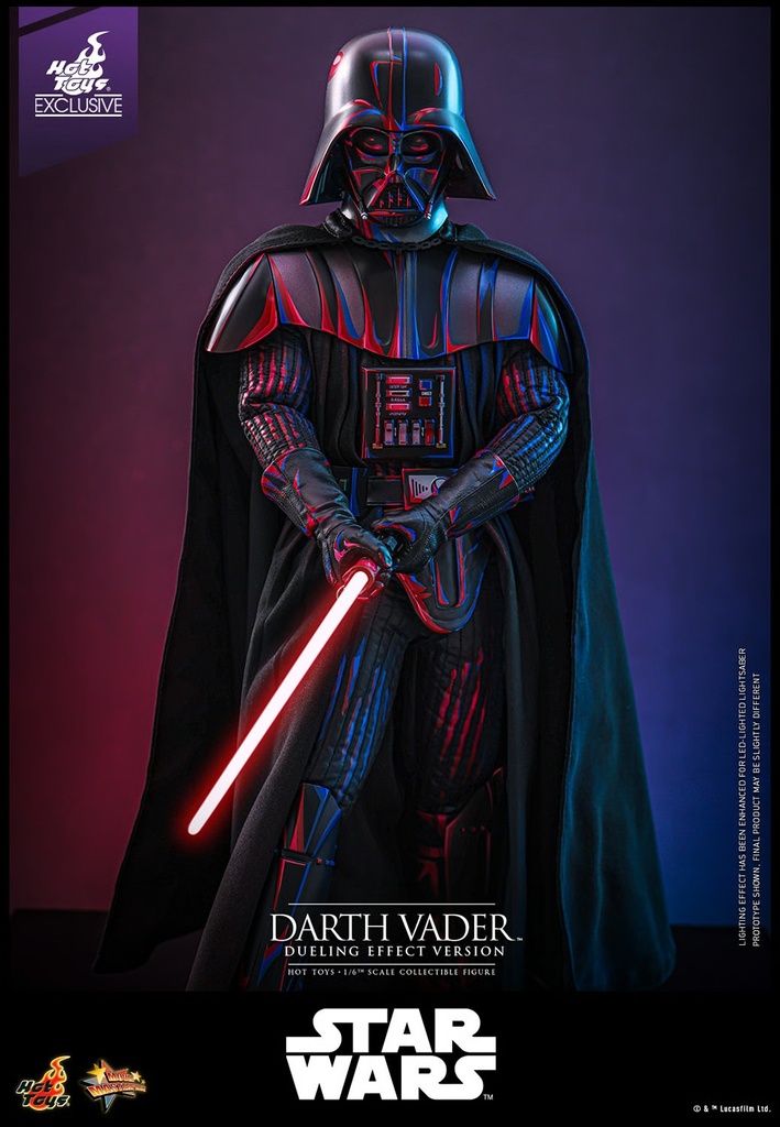 Darth Vader (Dueling Effect Version) EXCLUSIVE  "Star Wars " HOT TOYS – PREVENTA