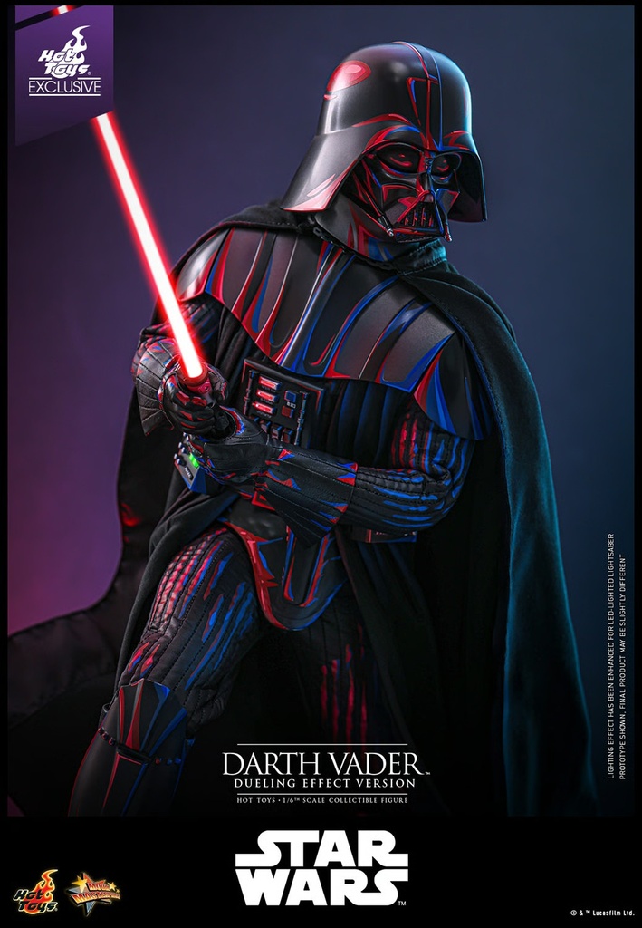 Darth Vader (Dueling Effect Version) EXCLUSIVE  "Star Wars " HOT TOYS – PREVENTA