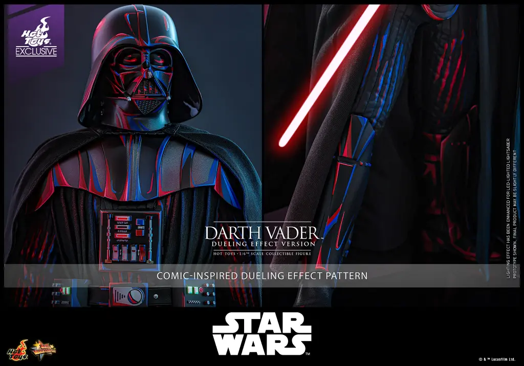 Darth Vader (Dueling Effect Version) EXCLUSIVE  "Star Wars " HOT TOYS – PREVENTA