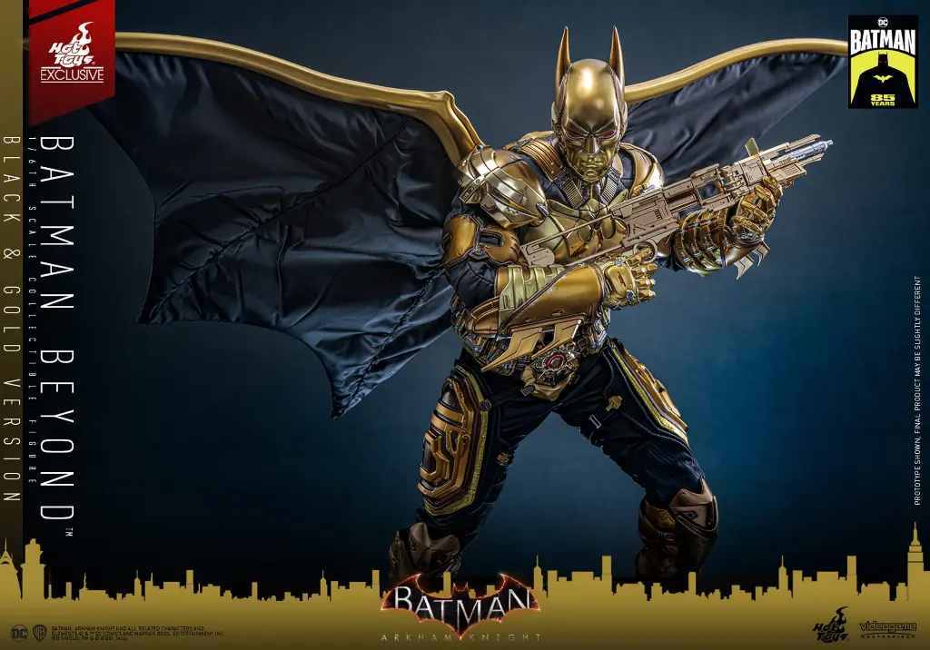 Batman Beyond (Black and Gold Version) EXCLUSIVE  "Batman: Arkham Knight" HOT TOYS – PREVENTA 