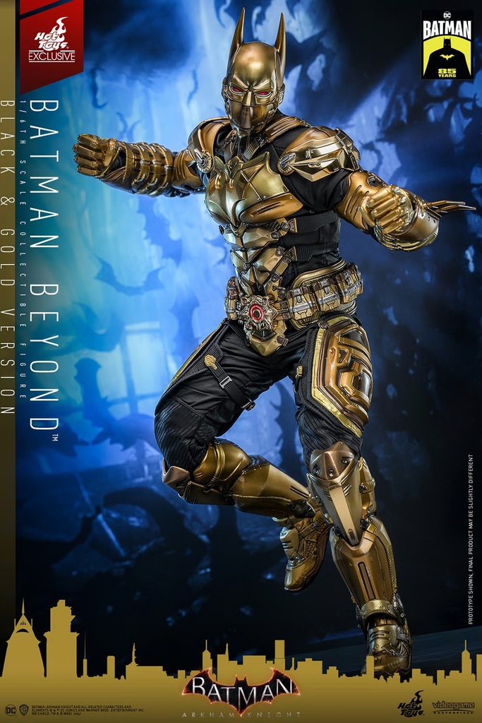 Batman Beyond (Black and Gold Version) EXCLUSIVE  "Batman: Arkham Knight" HOT TOYS – PREVENTA 