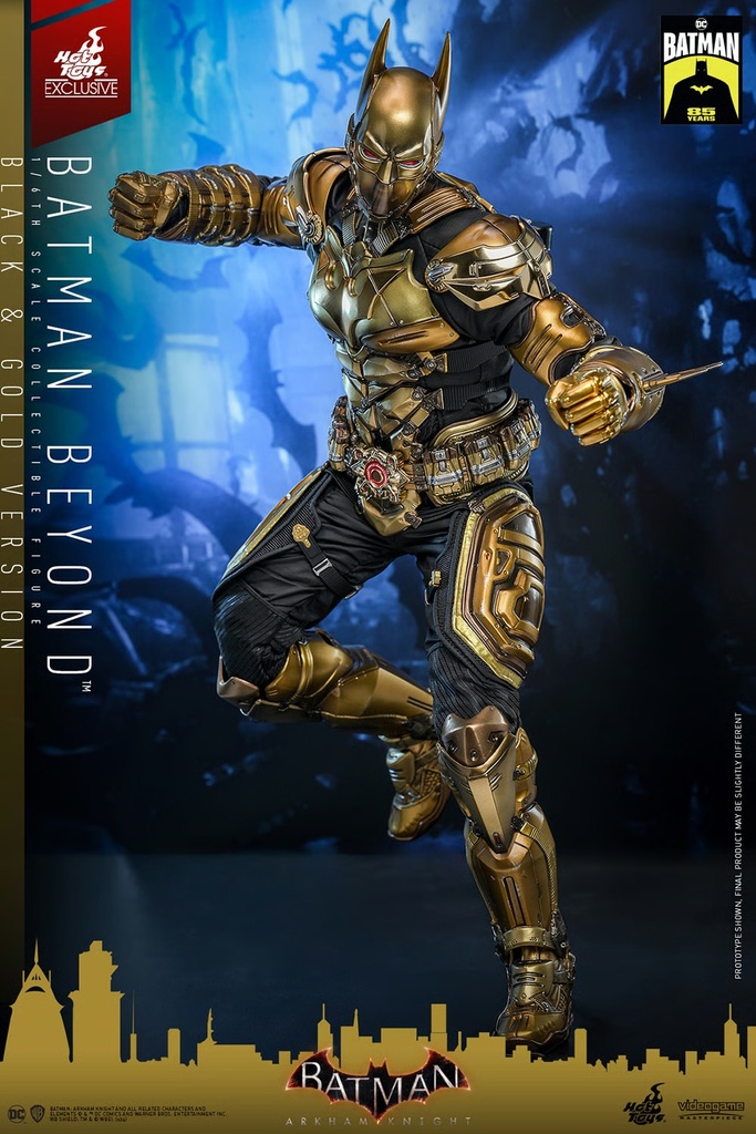 Batman Beyond (Black and Gold Version) EXCLUSIVE  "Batman: Arkham Knight" HOT TOYS – PREVENTA 