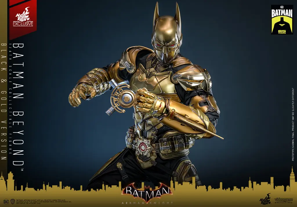 Batman Beyond (Black and Gold Version) EXCLUSIVE  "Batman: Arkham Knight" HOT TOYS – PREVENTA 
