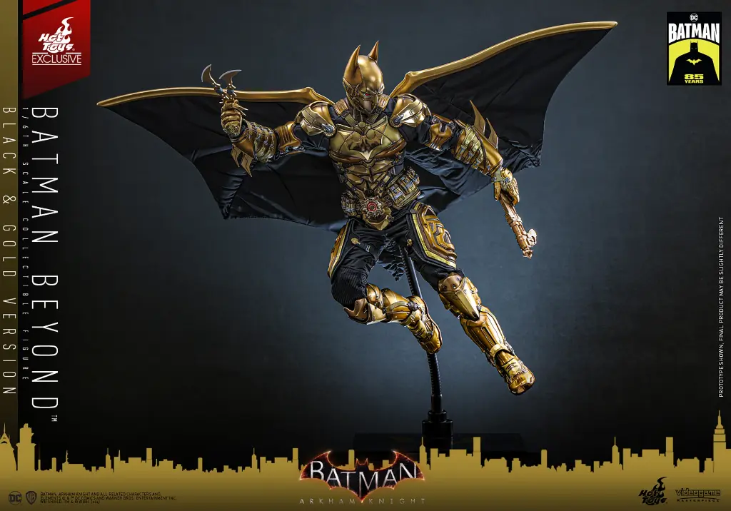Batman Beyond (Black and Gold Version) EXCLUSIVE  "Batman: Arkham Knight" HOT TOYS – PREVENTA 