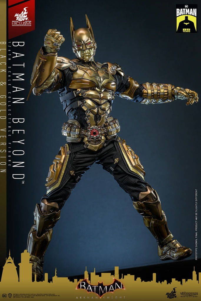 Batman Beyond (Black and Gold Version) EXCLUSIVE  "Batman: Arkham Knight" HOT TOYS – PREVENTA 