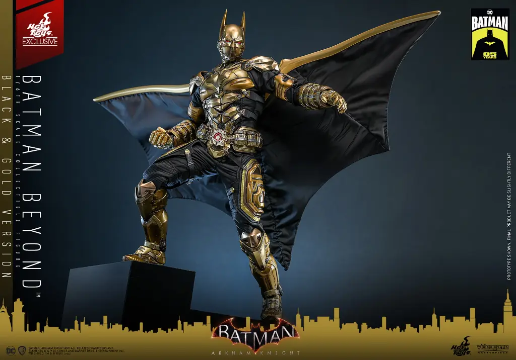 Batman Beyond (Black and Gold Version) EXCLUSIVE  "Batman: Arkham Knight" HOT TOYS – PREVENTA 