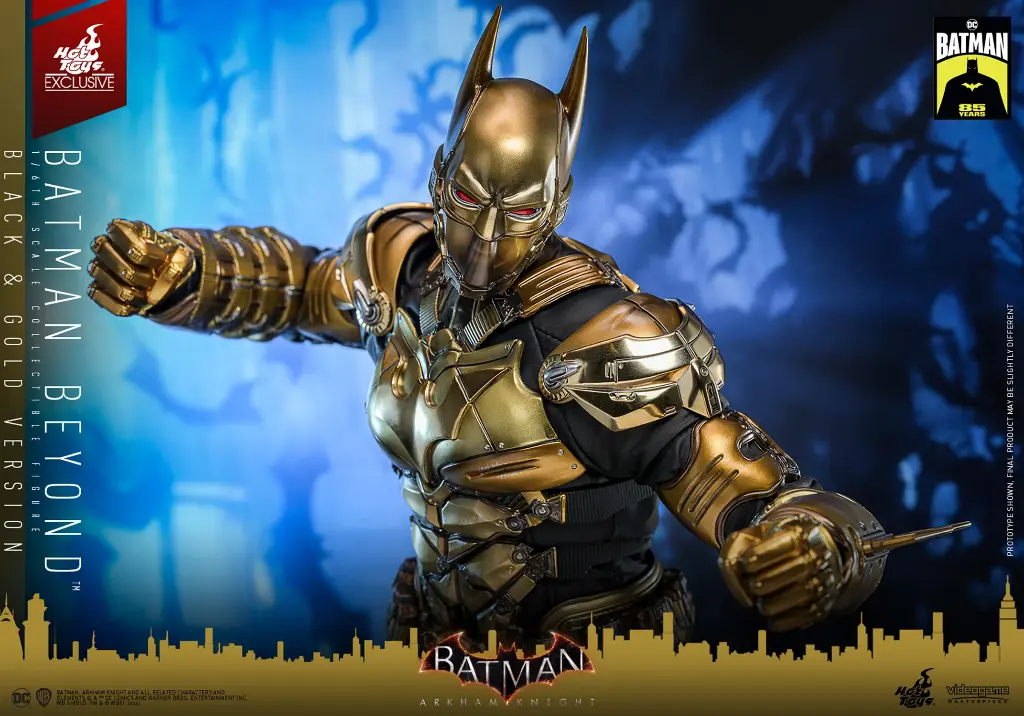 Batman Beyond (Black and Gold Version) EXCLUSIVE  "Batman: Arkham Knight" HOT TOYS – PREVENTA 