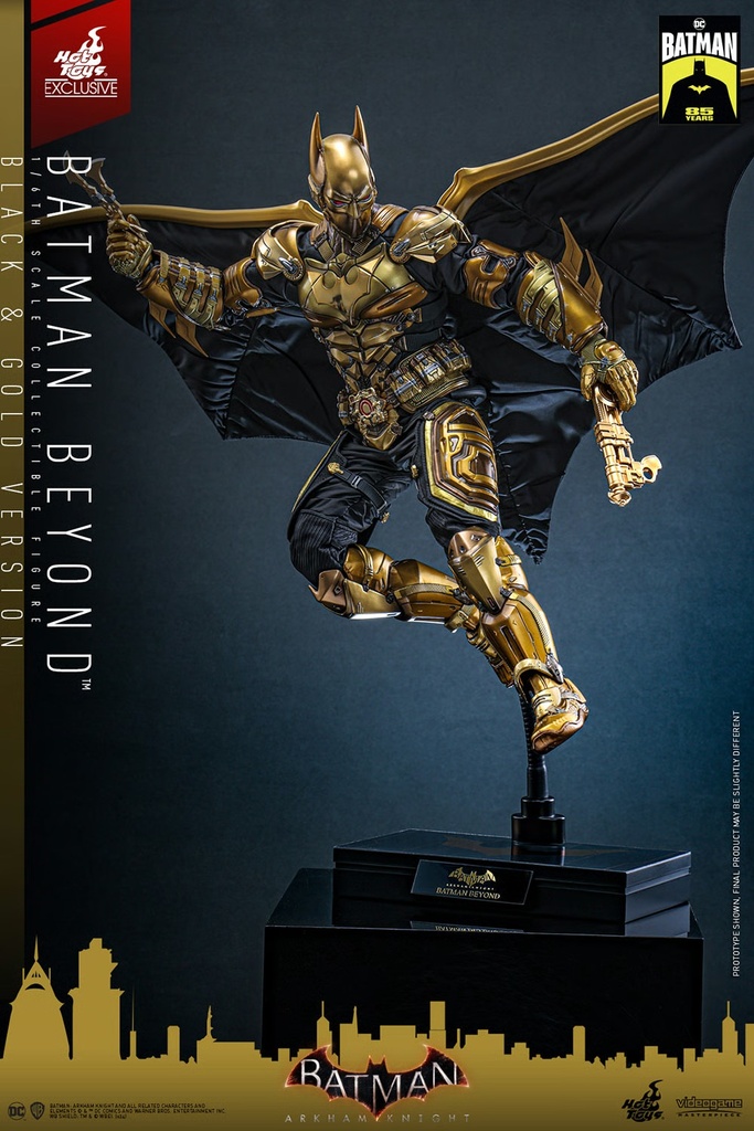 Batman Beyond (Black and Gold Version) EXCLUSIVE  "Batman: Arkham Knight" HOT TOYS – PREVENTA 