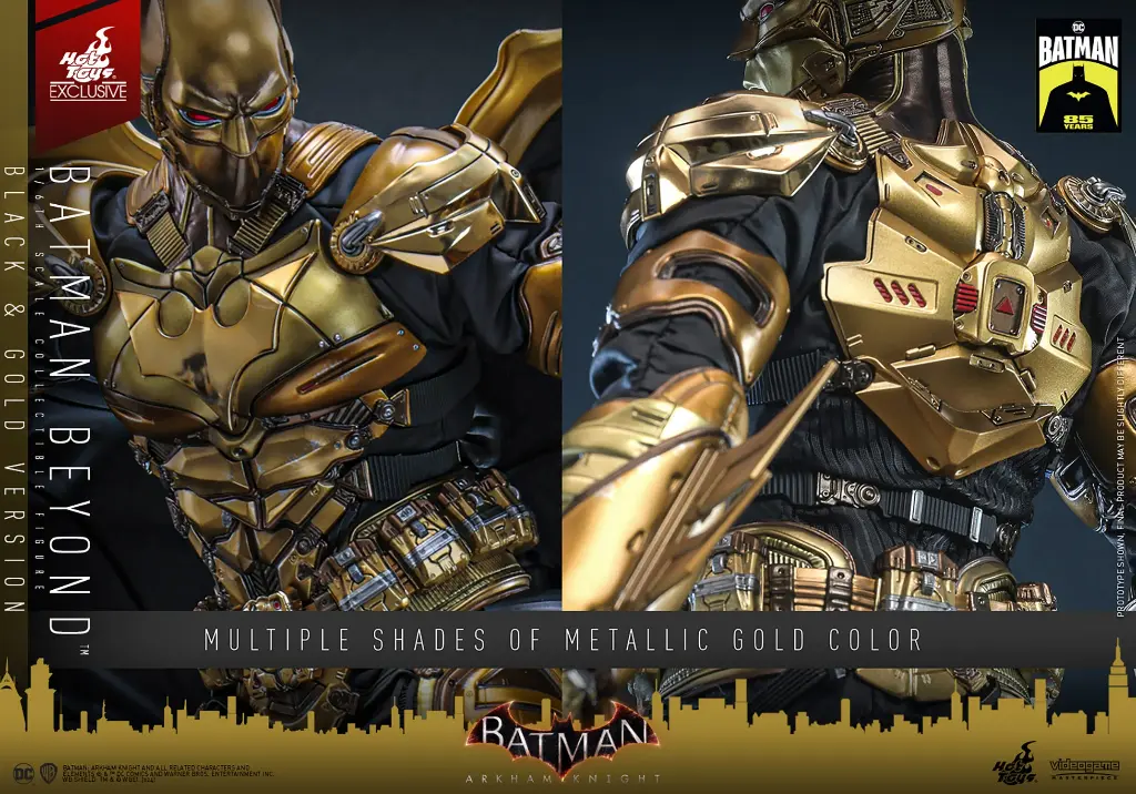 Batman Beyond (Black and Gold Version) EXCLUSIVE  "Batman: Arkham Knight" HOT TOYS – PREVENTA 