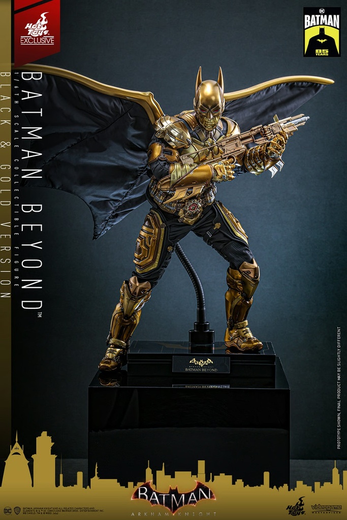 Batman Beyond (Black and Gold Version) EXCLUSIVE  "Batman: Arkham Knight" HOT TOYS – PREVENTA 