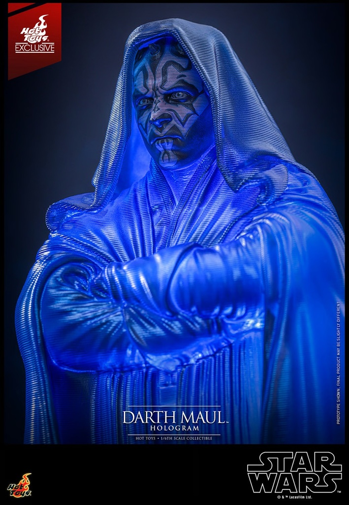 Darth Maul Hologram EXCLUSIVE  "Star Wars: The Phantom Menace " HOT TOYS – PREVENTA