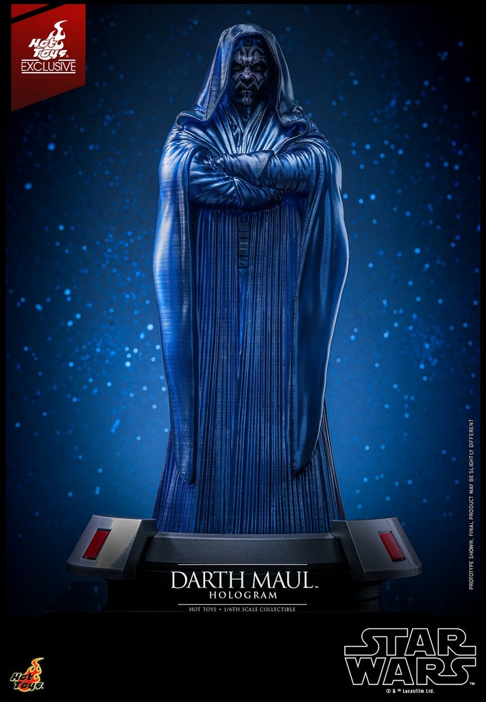 Darth Maul Hologram EXCLUSIVE  "Star Wars: The Phantom Menace " HOT TOYS – PREVENTA