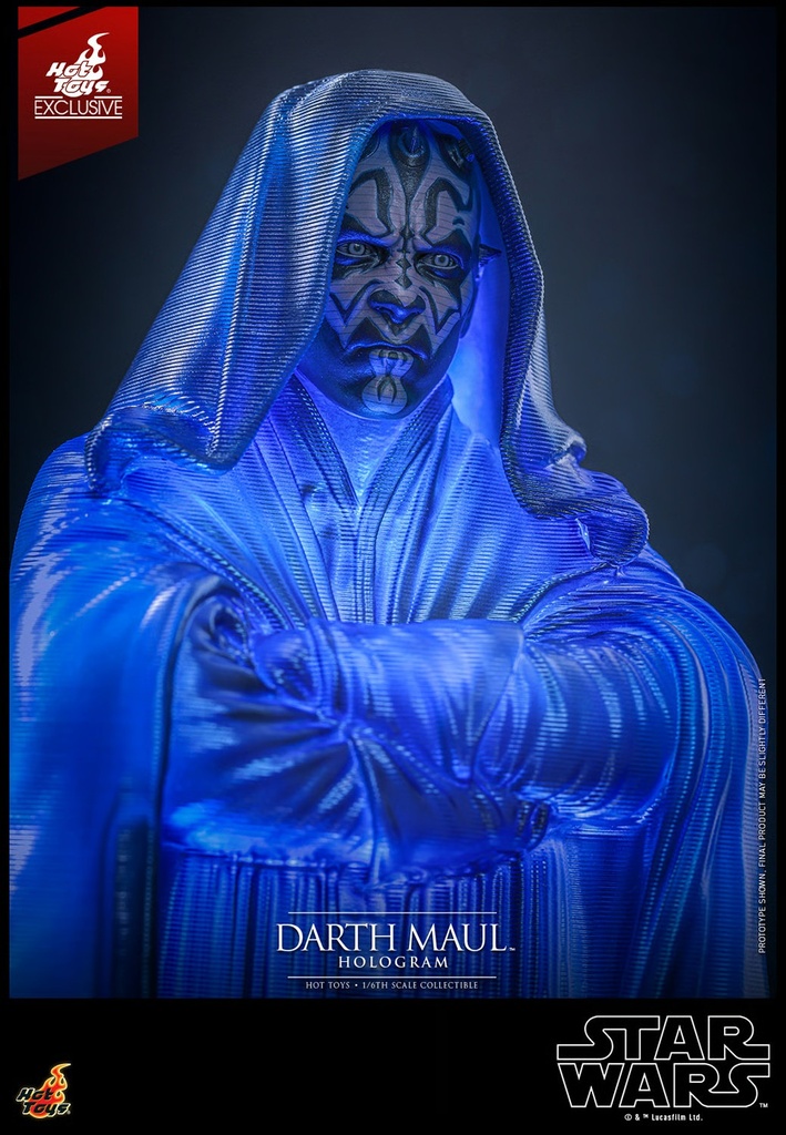 Darth Maul Hologram EXCLUSIVE  "Star Wars: The Phantom Menace " HOT TOYS – PREVENTA