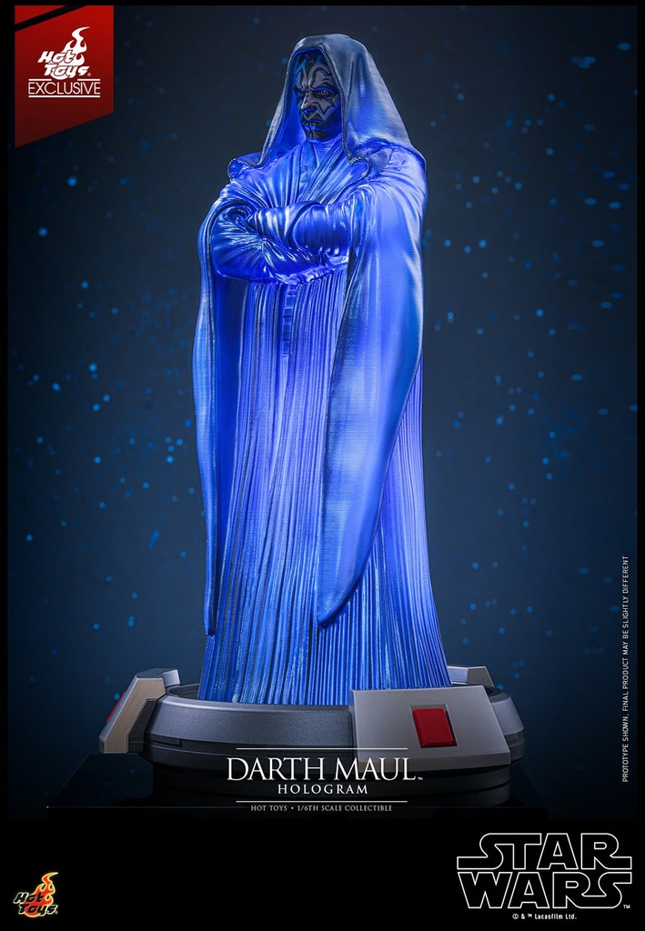 Darth Maul Hologram EXCLUSIVE  "Star Wars: The Phantom Menace " HOT TOYS – PREVENTA