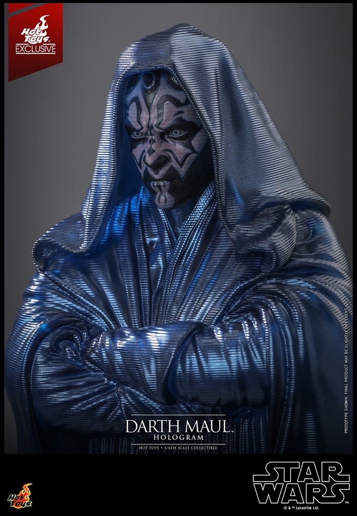 Darth Maul Hologram EXCLUSIVE  "Star Wars: The Phantom Menace " HOT TOYS – PREVENTA