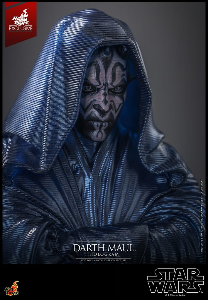 Darth Maul Hologram EXCLUSIVE  "Star Wars: The Phantom Menace " HOT TOYS – PREVENTA