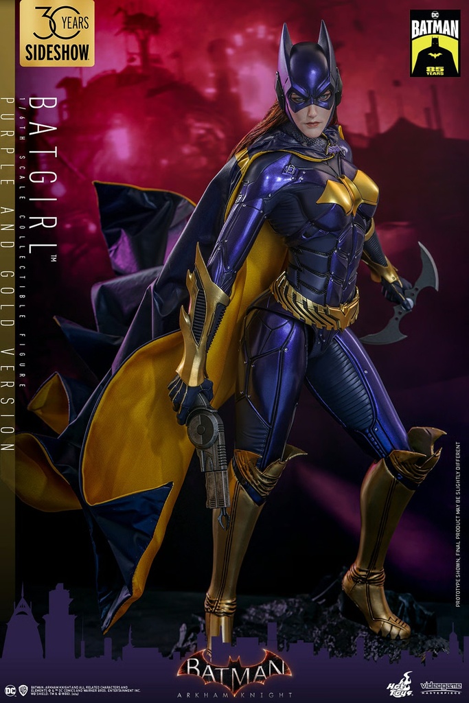 Batgirl (Purple and Gold Version) EXCLUSIVE  "Batman: Arkham Knight" HOT TOYS – PREVENTA 