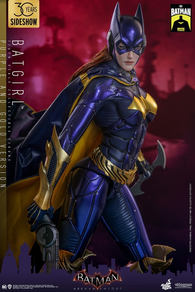 Batgirl (Purple and Gold Version) EXCLUSIVE  "Batman: Arkham Knight" HOT TOYS – PREVENTA 