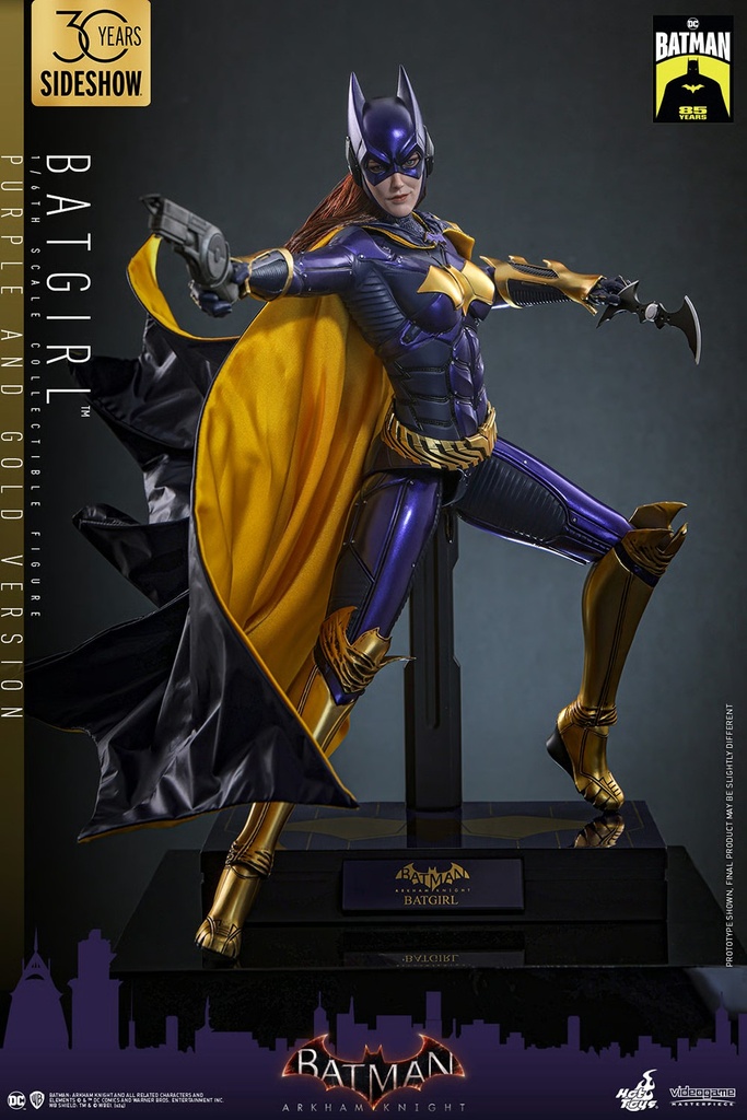 Batgirl (Purple and Gold Version) EXCLUSIVE  "Batman: Arkham Knight" HOT TOYS – PREVENTA 